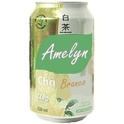 Amelyn chá branco-lata